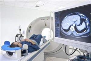 Person Getting an MRI Scan
