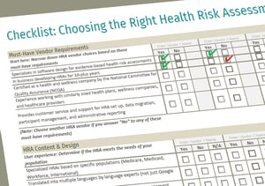 Health Risk Assessment Checklist